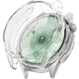 2w1 Etui z Osłoną na ekran do Huawei Watch GT 6 46mm, Przezroczyste
