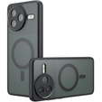 Etui do Xiaomi Poco F7 Pro, do MagSafe, ERBORD Matt Case, czarny