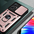 Etui pancerne do Infinix Hot 30i, CamShield Slide, różowe rose gold