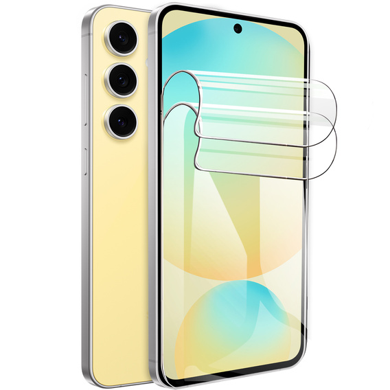 2x Folia Hydrożelowa do Samsung Galaxy S24 FE, ERBORD Hydrogel Foil