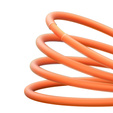 Baseus CoolPlay kabel USB-A USB-C 1 m 100 W - Pomarańczowy