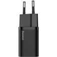 Baseus Super Si QUICK CHARGER PD20W Ładowarka + Kabel Lightning - Czarny