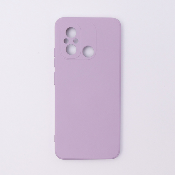 Etui do Xiaomi Redmi 12C, Silicone Lite, fioletowe