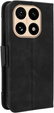 Etui z klapką do Xiaomi 15T, Card Slot, czarne