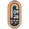 Etui z Diamentami do Xiaomi Smart Mi Band 9, Różowe rose gold