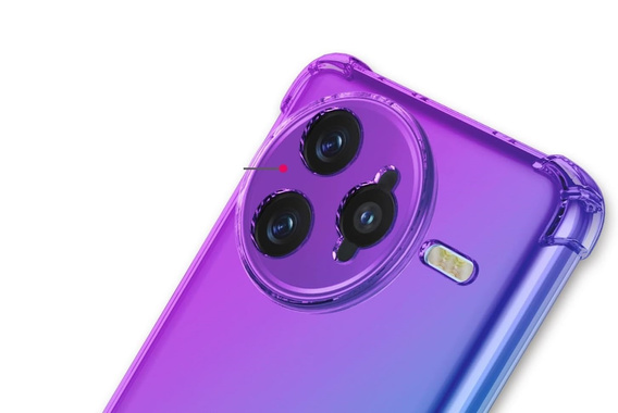 Etui Gradient Dropproof do Xiaomi Poco F7 Ultra, Fioletowe / niebieskie