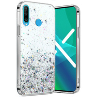 Etui do Huawei P30 Lite, Glittery, przezroczyste