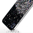 Etui do Samsung Galaxy A10, Glittery, czarne