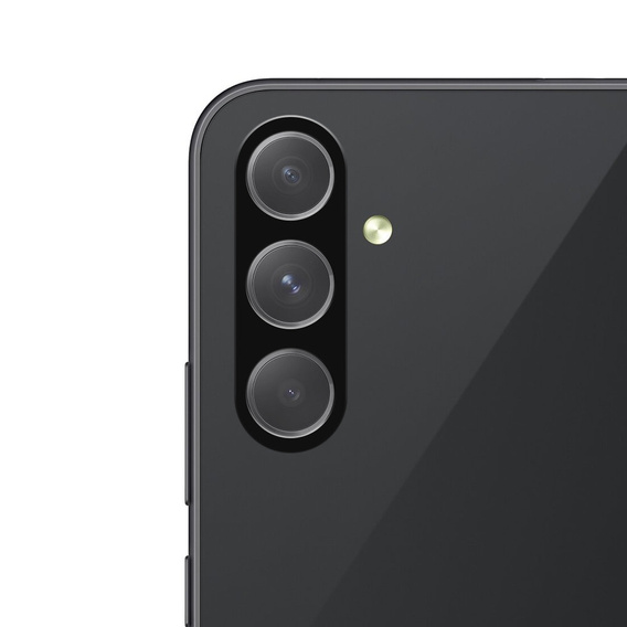2x Szkło hartowane na aparat ERBORD do Samsung Galaxy A34 5G, czarne