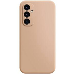 Etui do Samsung Galaxy A15, Silicone Lite, różowe + szkło 9H