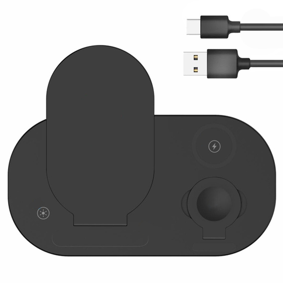 Bezprzewodowa Ładowarka Qi 3w1 15W GY-Z6S , Black