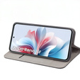 Etui do Oppo Reno 11F 5G, Smart Magnet, granatowe + Szkło 9H