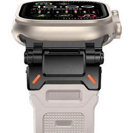 Pasek ERBORD ProTech do Apple Watch 1/2/3/4/5/6/7/8/9/10/11/SE Ultra 1/2/3 42/44/45/46/49mm, Biały
