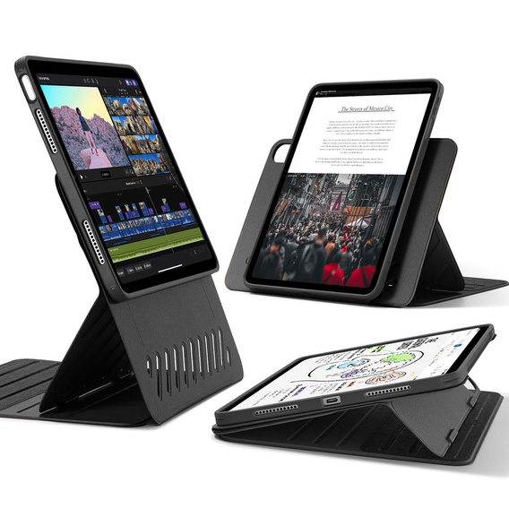 Etui do iPad Air 13" 2025/2024 (7/6 gen.), ESR Shift Magnetic, czarne