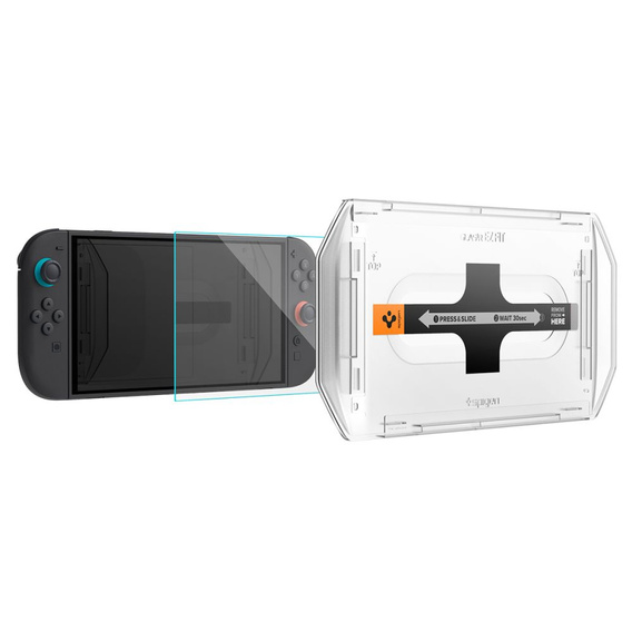SPIGEN 2x Szkło Hartowane do Nintendo Switch 2, Glas.TR EZ Fit