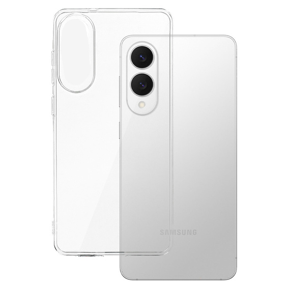 Etui Slim 1 mm do Samsung Galaxy S25 Edge, transparentna ochrona - przezroczyste