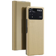Etui do Xiaomi Poco M4 Pro 4G, Clear View, złote