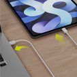 Allity AUC-03 USB-C – USB-C 1.0 m 60W, szybkie ładowanie - biały 