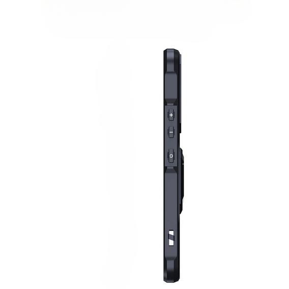 Etui do Samsung Galaxy A54 5G, pancerne z podstawką, czarne