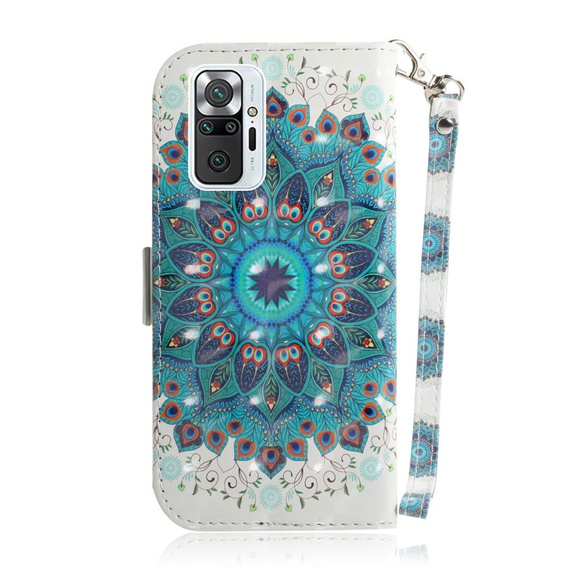 Etui z klapką do Xiaomi Redmi Note 10 Pro, Wallet, Mandala Flower