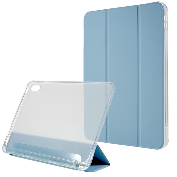 Etui do iPad 11" 2025 A16 (11 gen.) / iPad 10.9" 2022 (10 gen.), Pencil Hybrid, z miejscem na rysik, niebieskie