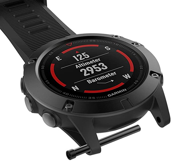 Zestaw śrub i śrubokrętów do Garmin Fenix 3 / 5X, Czarny