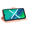 Etui z klapką do Samsung Galaxy A33 5G, Card Slot, różowe
