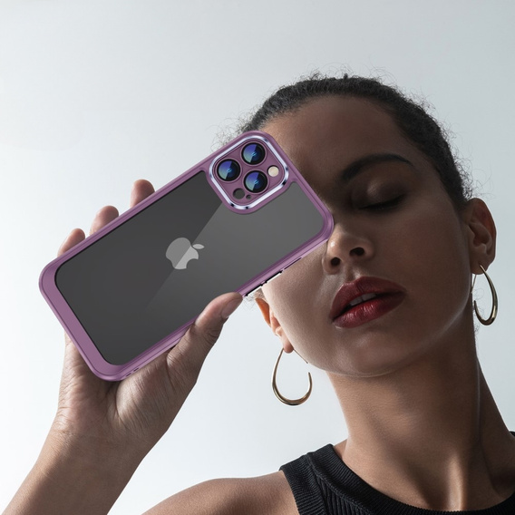 Etui do iPhone 12 Pro Max, ERBORD Impact Guard, fioletowe