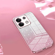 Etui do Xiaomi Redmi Note 13 5G, Glitter Case CamShield, różowe