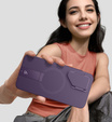 Etui do Samsung Galaxy S25, Suritch Shockproof, do MagSafe, fioletowe