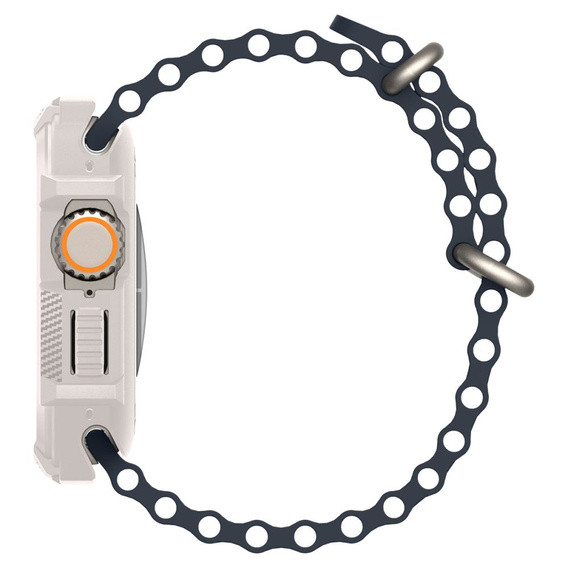 Etui Spigen do Apple Watch Ultra 1/2/3 49mm, Rugged Armor, Beżowy