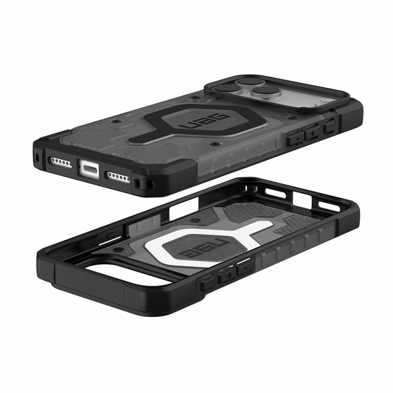 Etui Urban Armor Gear do iPhone 17 Pro Max, Pathfinder MagSafe, Ash/Black