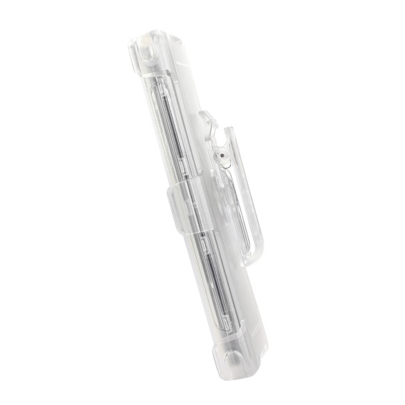Pancerne Etui do Samsung Galaxy S24 Ultra, Belt Clip, z klipsem, przezroczyste