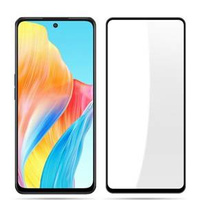 Szkło Hartowane Full Glue do Oppo A98 5G, z czarną ramką