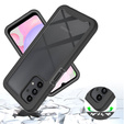 Etui do Samsung Galaxy A13 4G, Shockproof, z folią, czarne