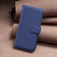 Etui z klapką do Samsung Galaxy A55 5G,BINFEN Wallet, niebieskie