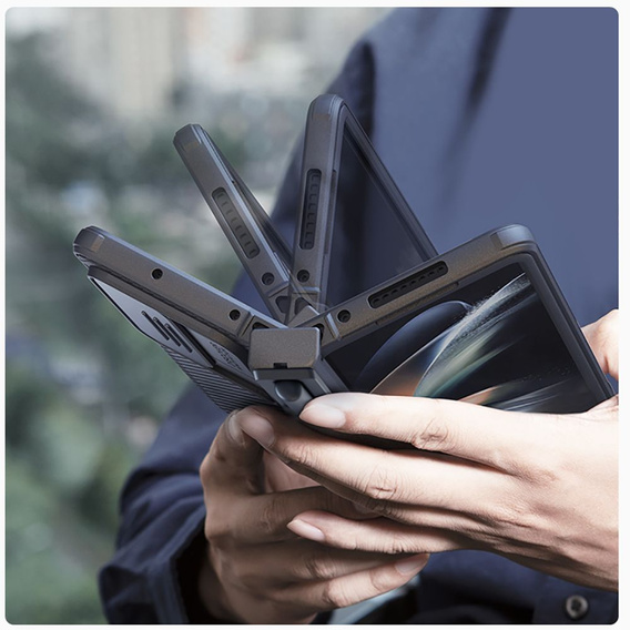 Etui NILLKIN CamShield Pro do Samsung Galaxy Z Fold4 5G z antypoślizgową powierzchnią i odporną strukturą