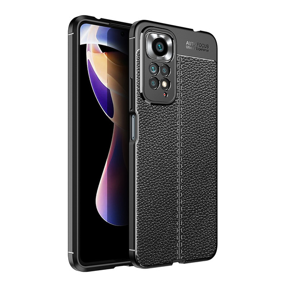 Etui Football Grain TPU Case Xiaomi Redmi Note 11 Pro 4G/5G - Black