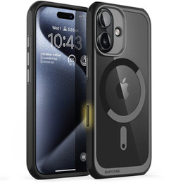 Etui Supcase do iPhone 16, Unicorn Beetle Mag, czarne