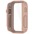 2w1 Etui + Szkło Hartowane do Xiaomi Smart Band 9 Pro, Różowe