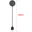 Ładowarka kabel USB do Realme Watch 2/3 Pro, Czarny