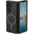Etui Urban Armor Gear do Galaxy Z Fold 5 5G, Plyo MagSafe, przezroczyste / zielone