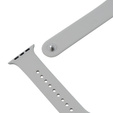 Pasek Silikonowy do Apple Watch 1/2/3/4/5/6/7/8/9/10/11/SE Ultra 1/2/3 42/44/45/46/49mm, Szary
