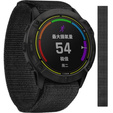 Pasek Nylonowy do Garmin Fenix 7/7 Solar/6/6 Pro/5, Czarny