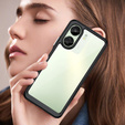 Etui do Xiaomi Redmi 13C / Poco C65, Fusion Hybrid, przezroczyste / czarne