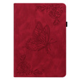 Etui do Lenovo Tab M11, Butterfly, czerwone