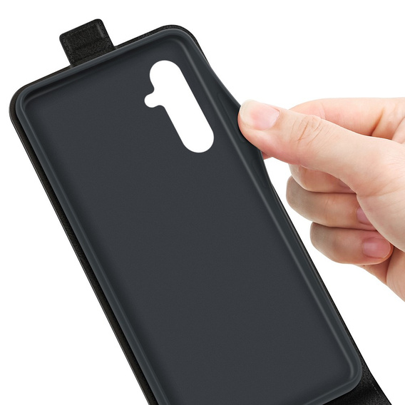 Etui z klapką do Samsung Galaxy A54 5G, Flip, czarne