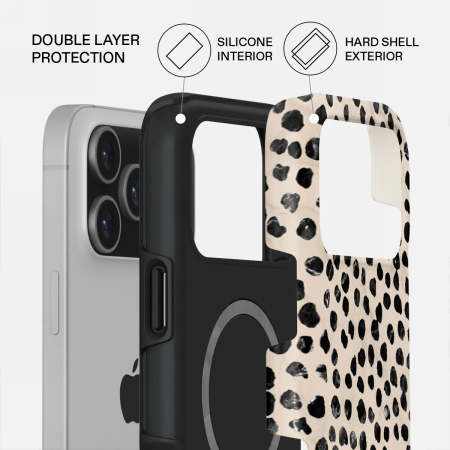 Etui Burga Tough MagSafe do iPhone 17 Pro Max - Almond Latte