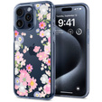 Etui Spigen do iPhone 15 Pro, Liquid Crystal, Blossom, Kwiaty