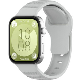 Pasek Silikonowy do Huawei Watch Fit 4 / 4 Pro / 3, Szary